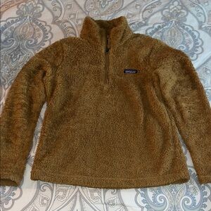 Patagonia Tan Fleece Pullover Womens Medium